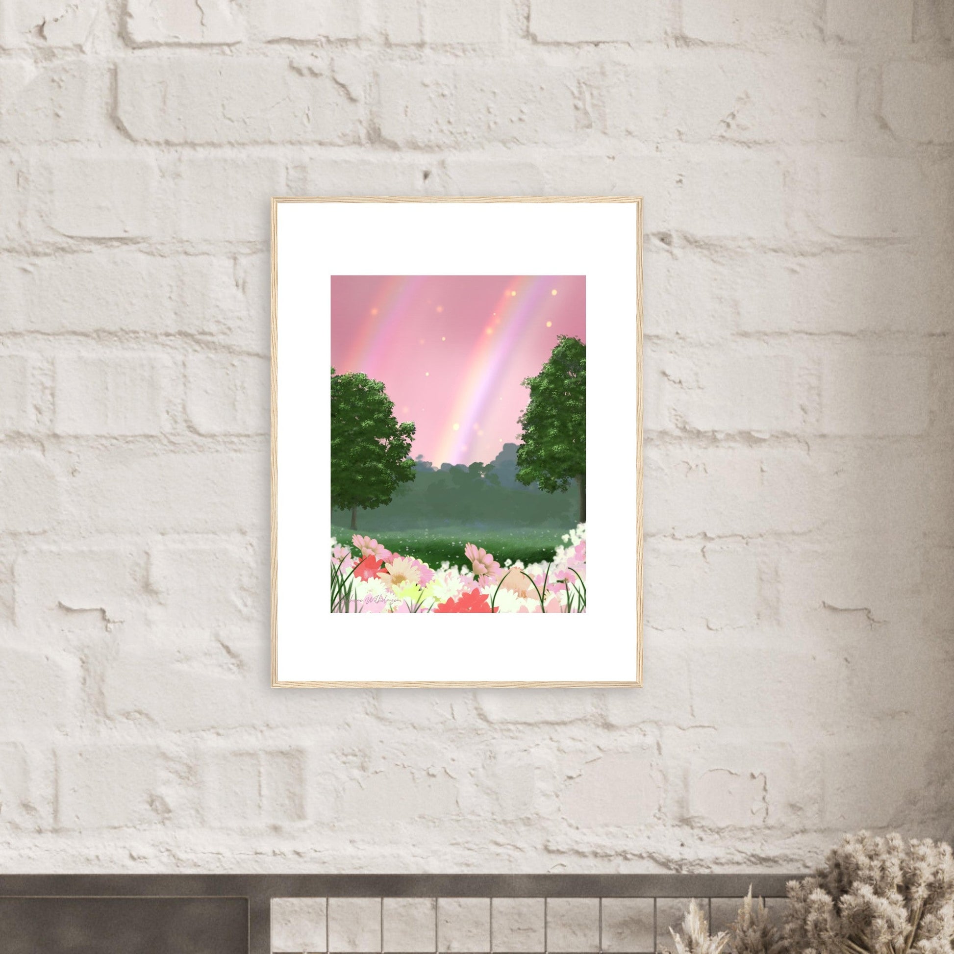 Over the Rainbow - Framed Art Print - PlanetC