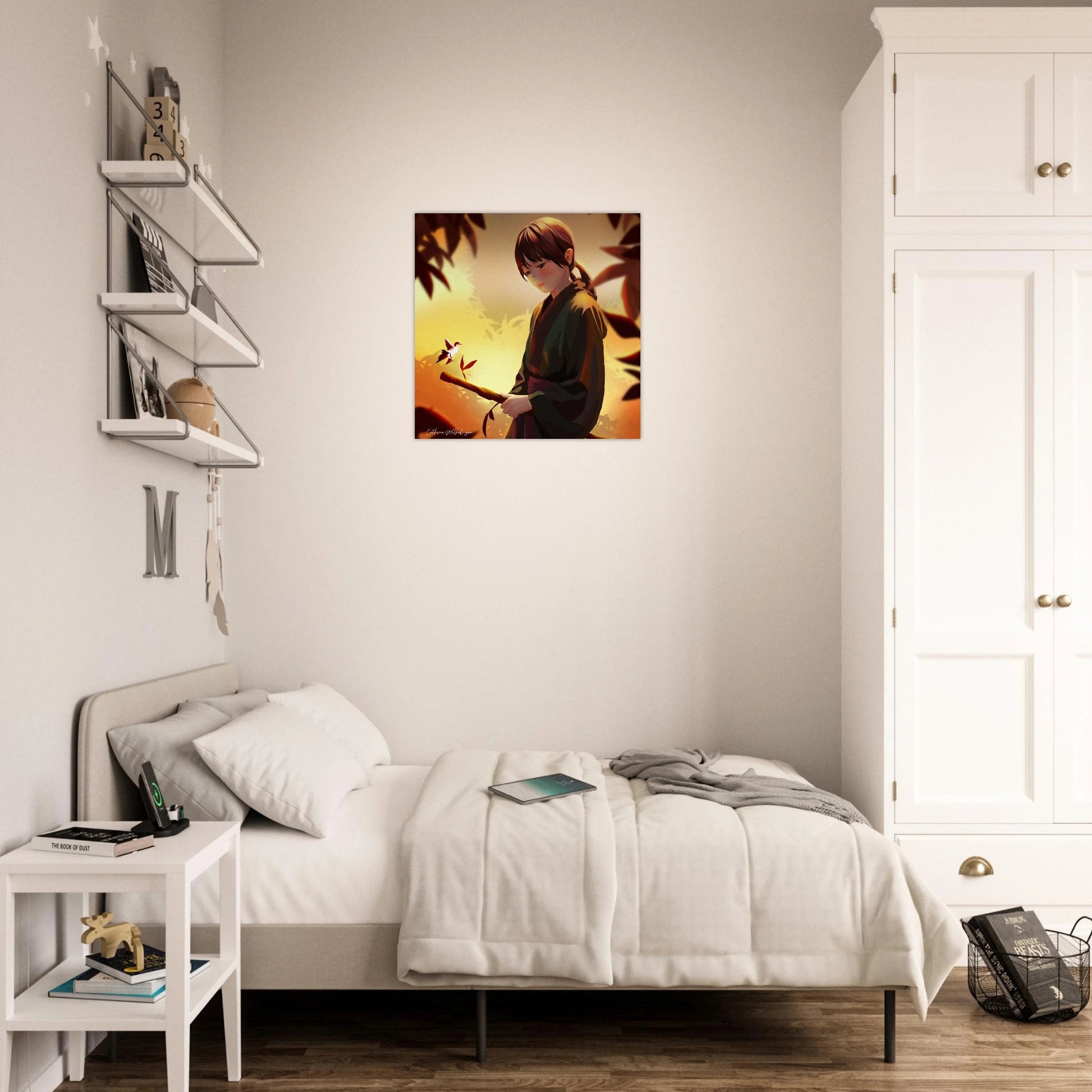 Peaceful Warrior - Aluminum Print - PlanetC
