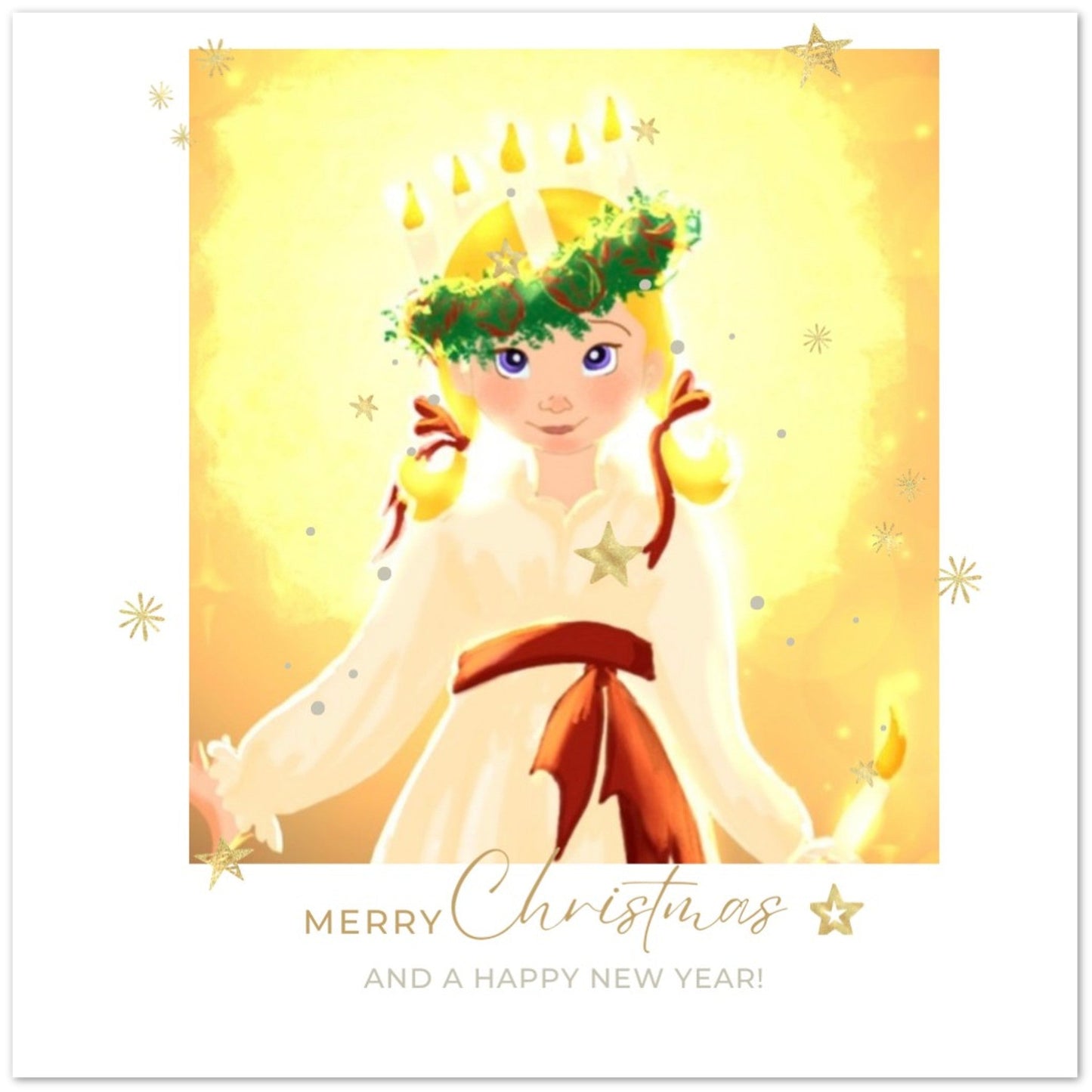 Saint Lucia (10 foldekort 14x14 cm) - PlanetC