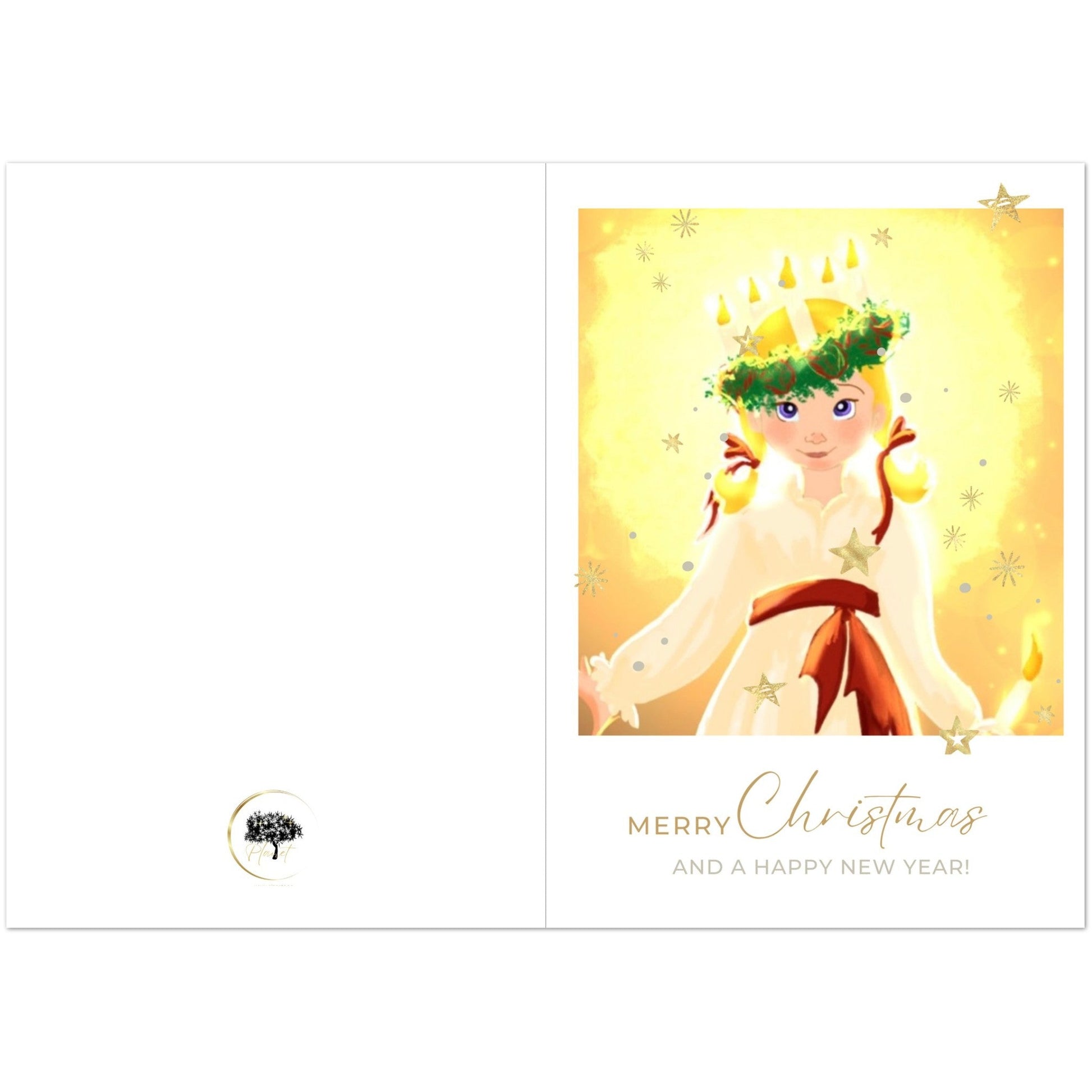 Saint Lucia (Pakke med 10 julekort + inkl konvolutter) - PlanetC