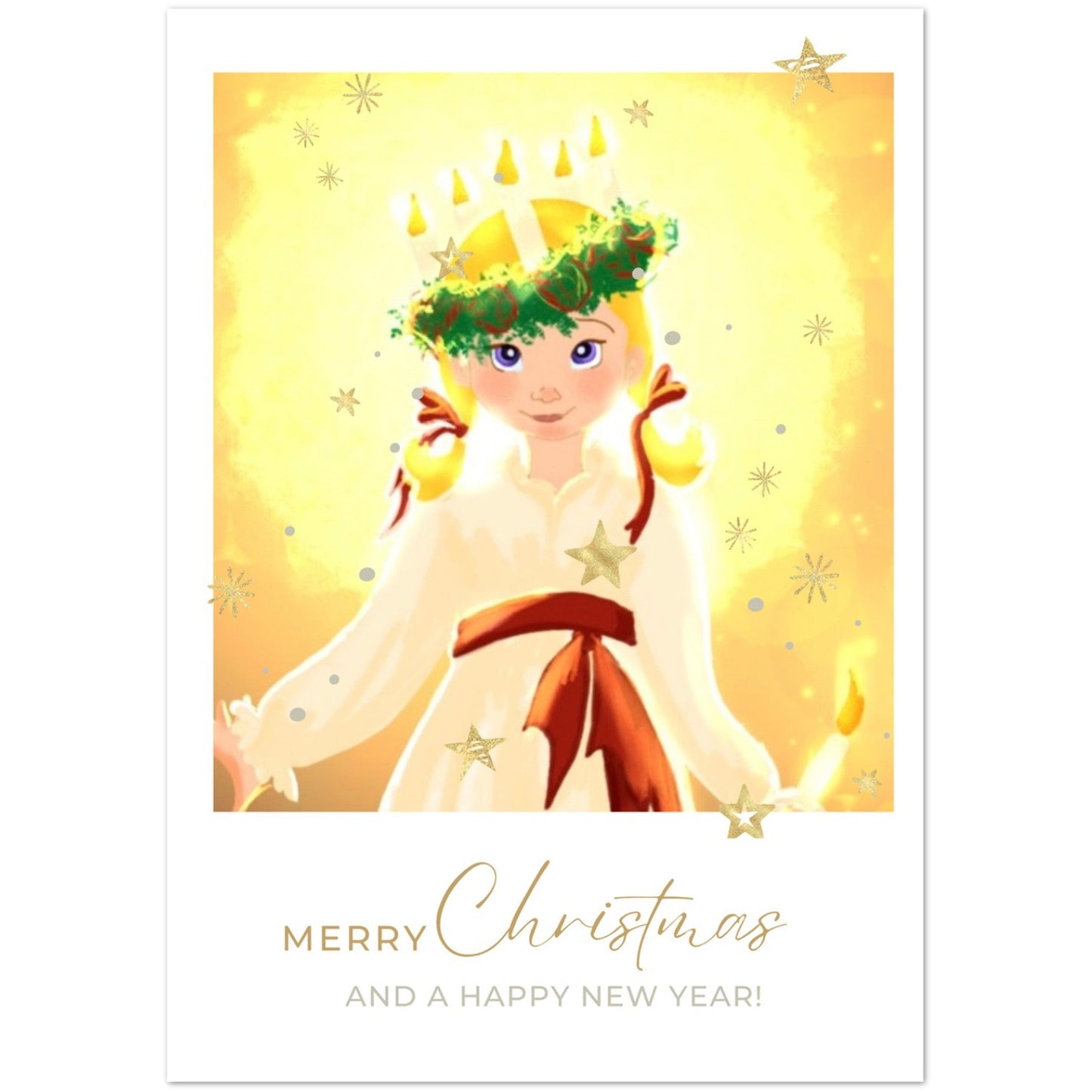 Saint Lucia (Pakke med 10 julekort + inkl konvolutter) - PlanetC