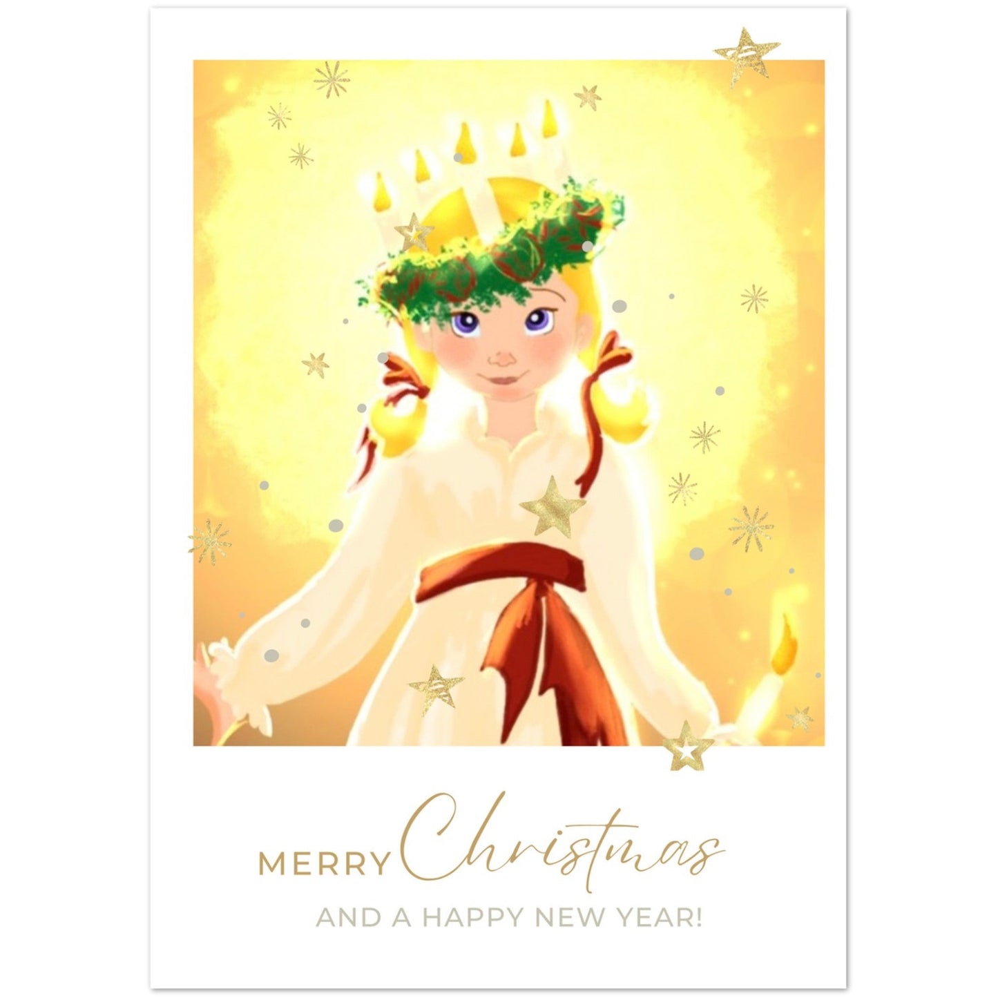 Saint Lucia (Pakke med 10 julekort + inkl konvolutter) - PlanetC