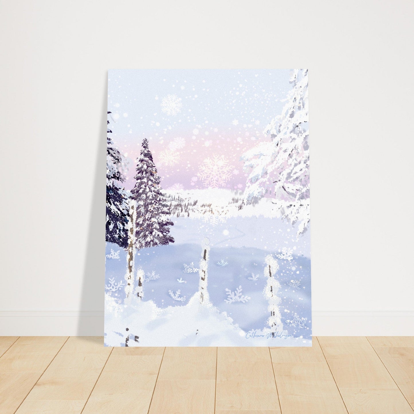 Snowdream Passage - Kunsttrykk på aluminium - PlanetC