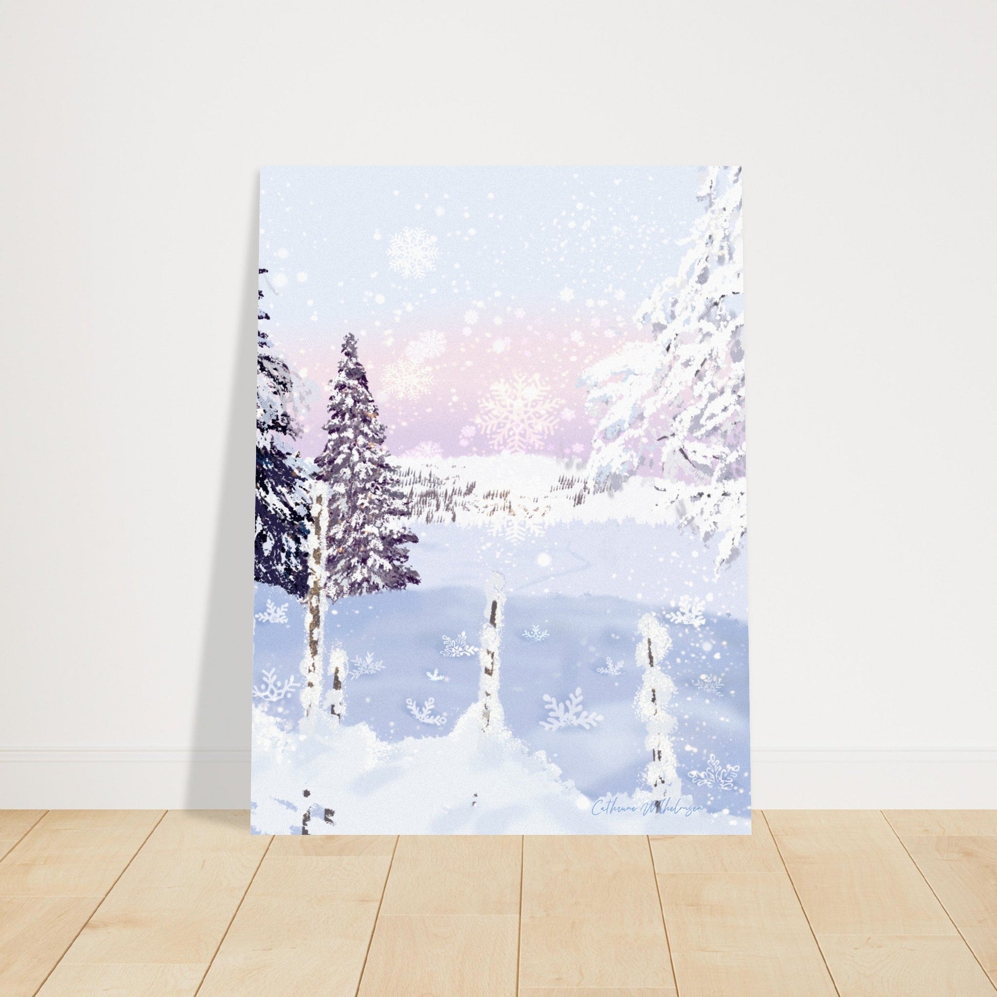 Snowdream Passage - Kunsttrykk på aluminium - PlanetC