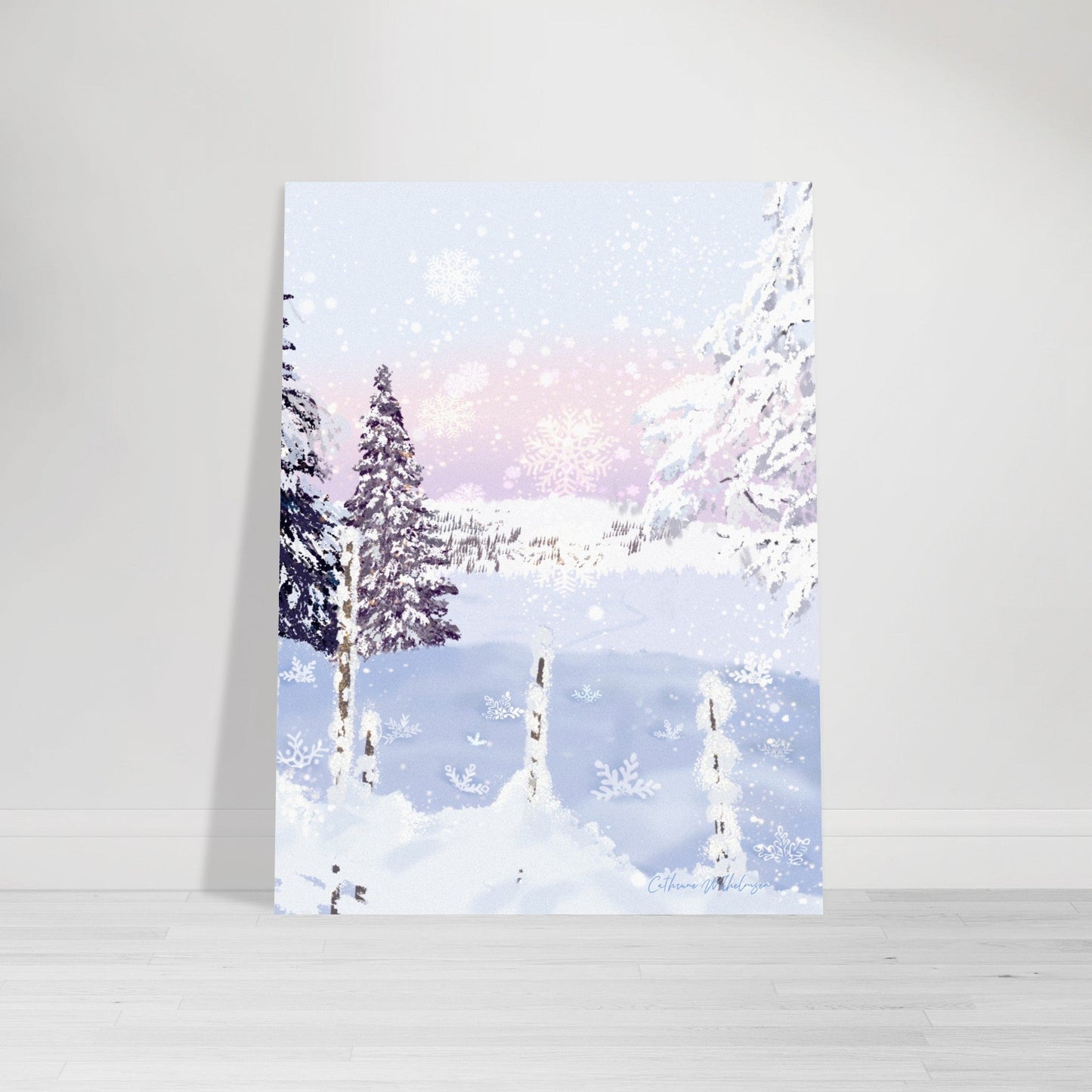 Snowdream Passage - Kunsttrykk på aluminium - PlanetC