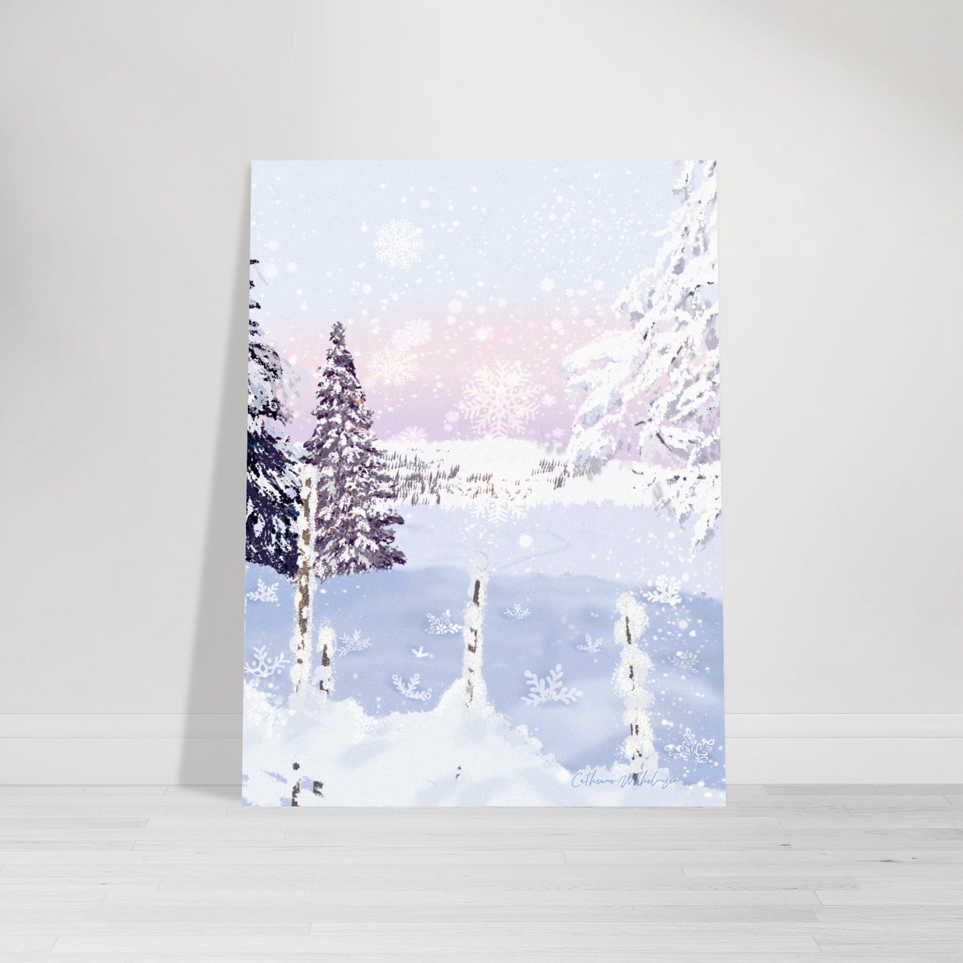 Snowdream Passage - Kunsttrykk på aluminium - PlanetC