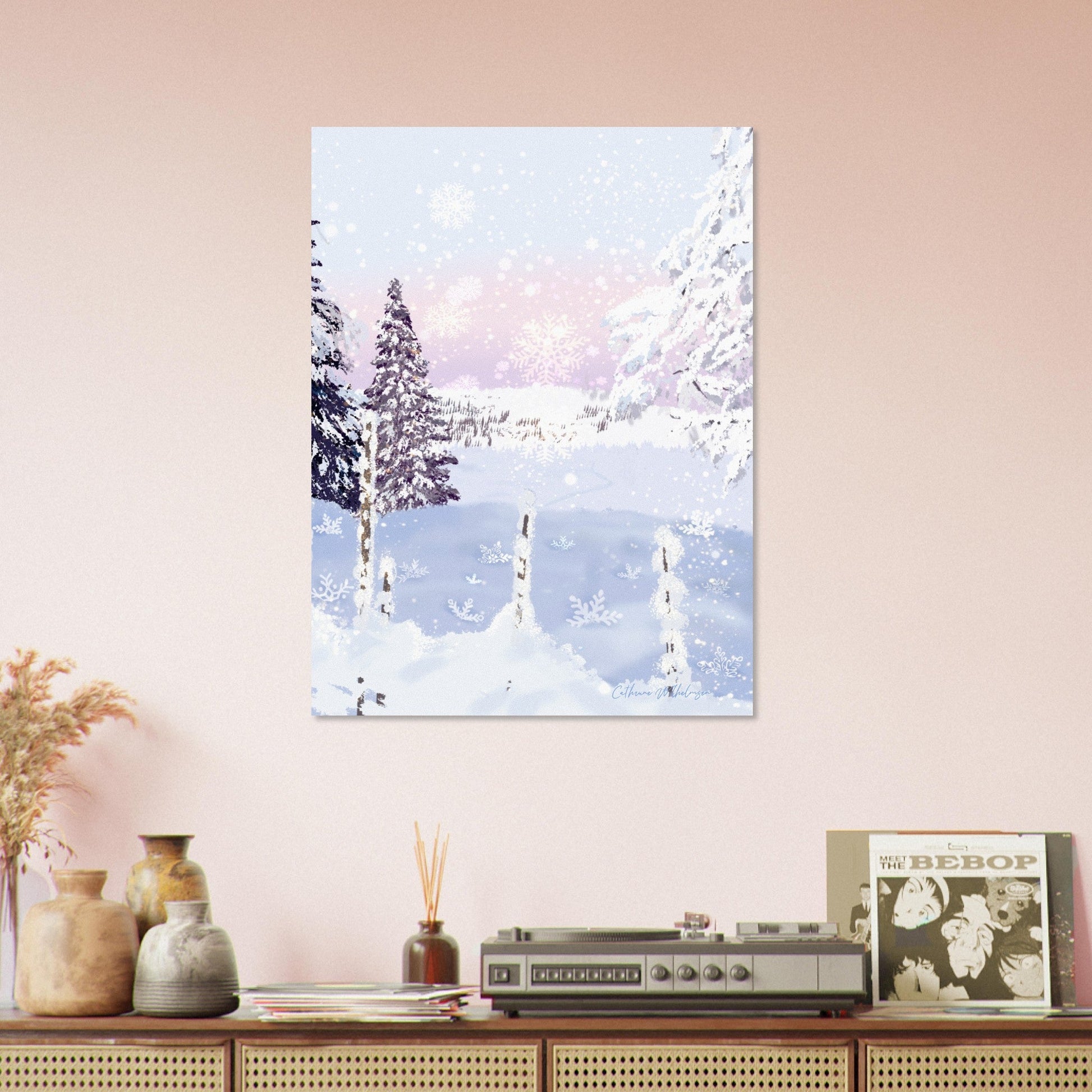 Snowdream Passage - Kunsttrykk på aluminium - PlanetC