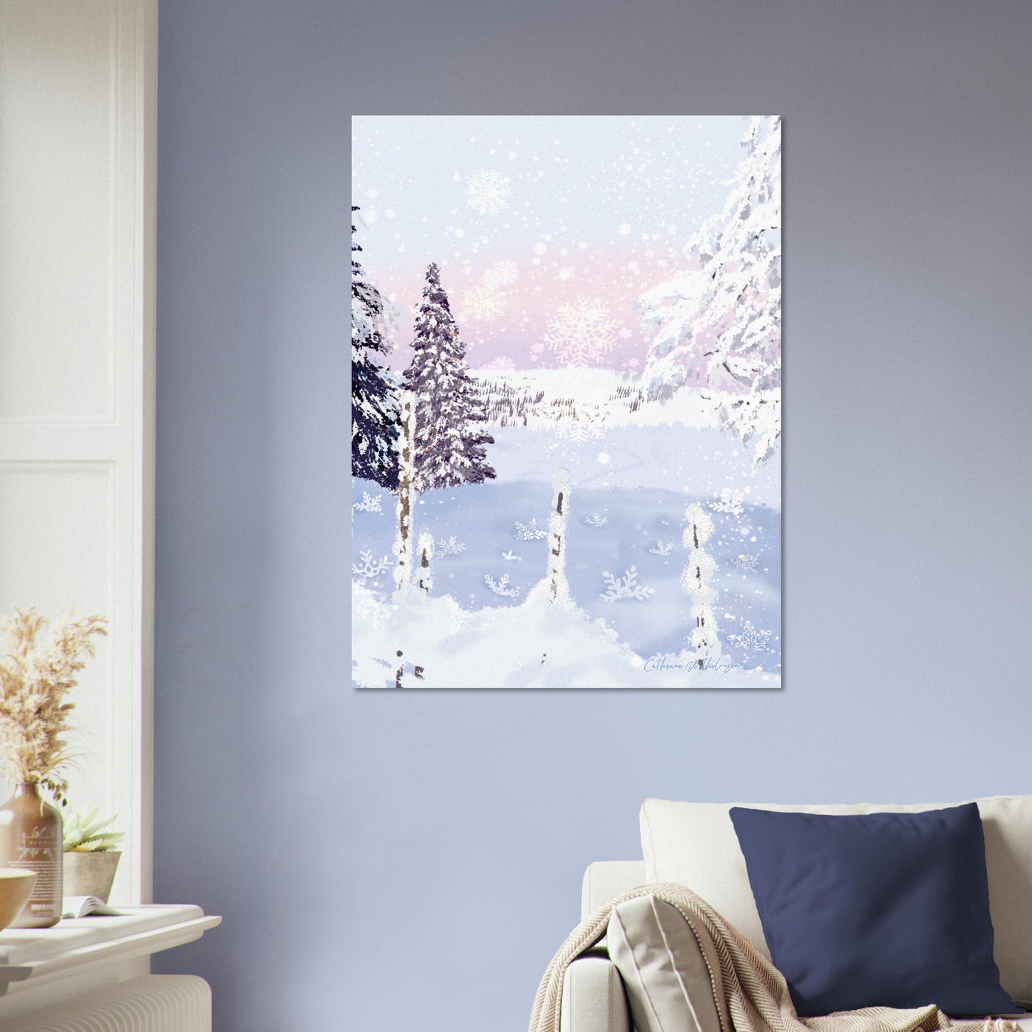 Snowdream Passage - Kunsttrykk på aluminium - PlanetC