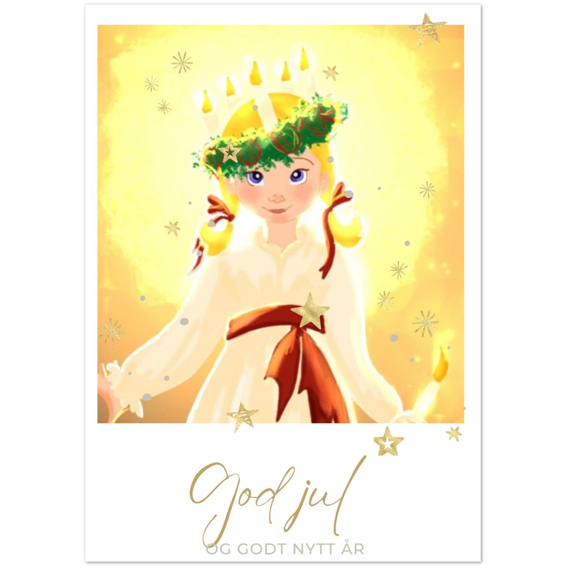 St Lucia (Pakke med 10 julekort + inkl konvolutter) - PlanetC