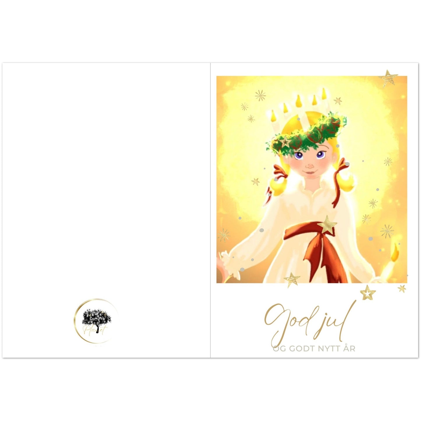 St Lucia (Pakke med 10 julekort + inkl konvolutter) - PlanetC