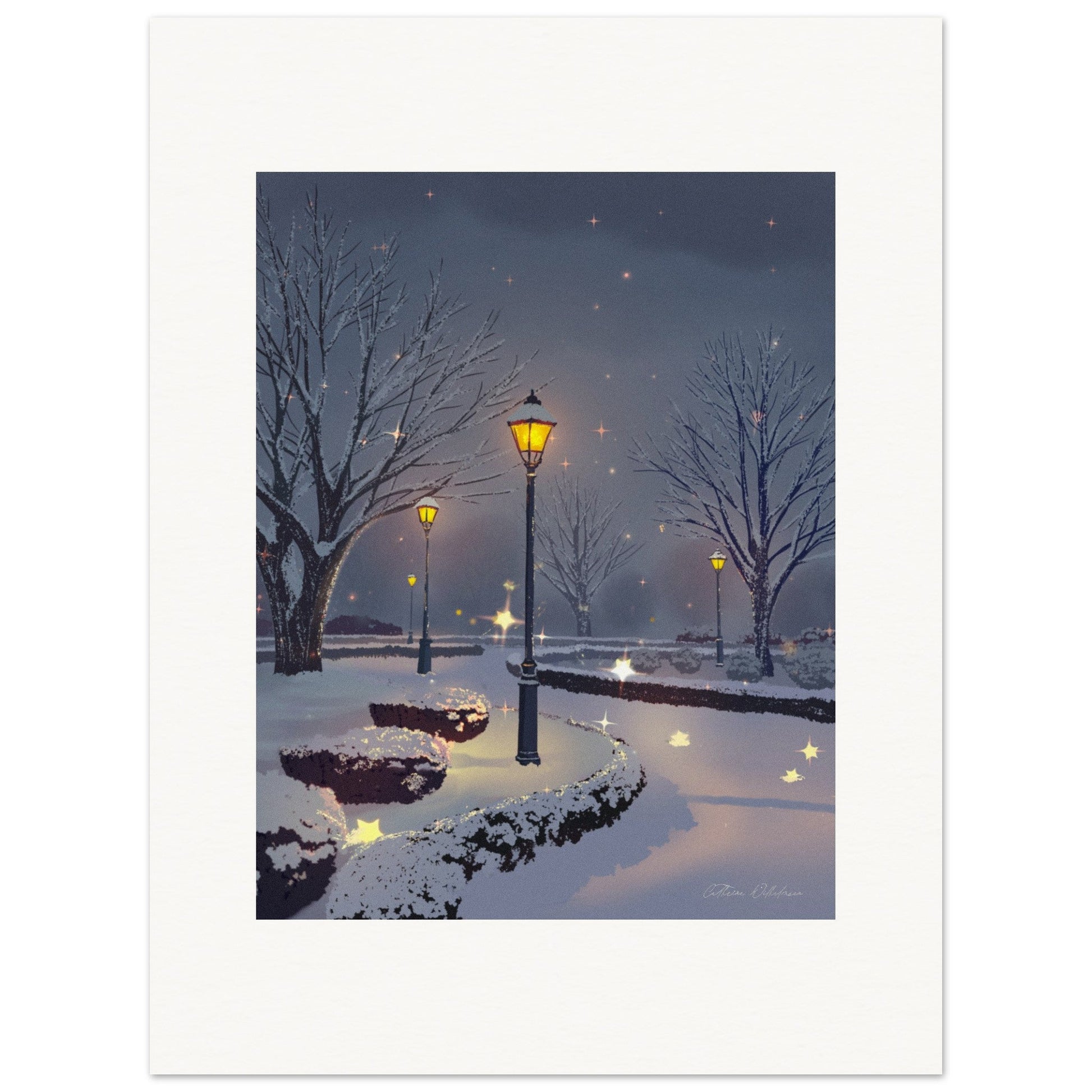 Starry Night - Art print - PlanetC