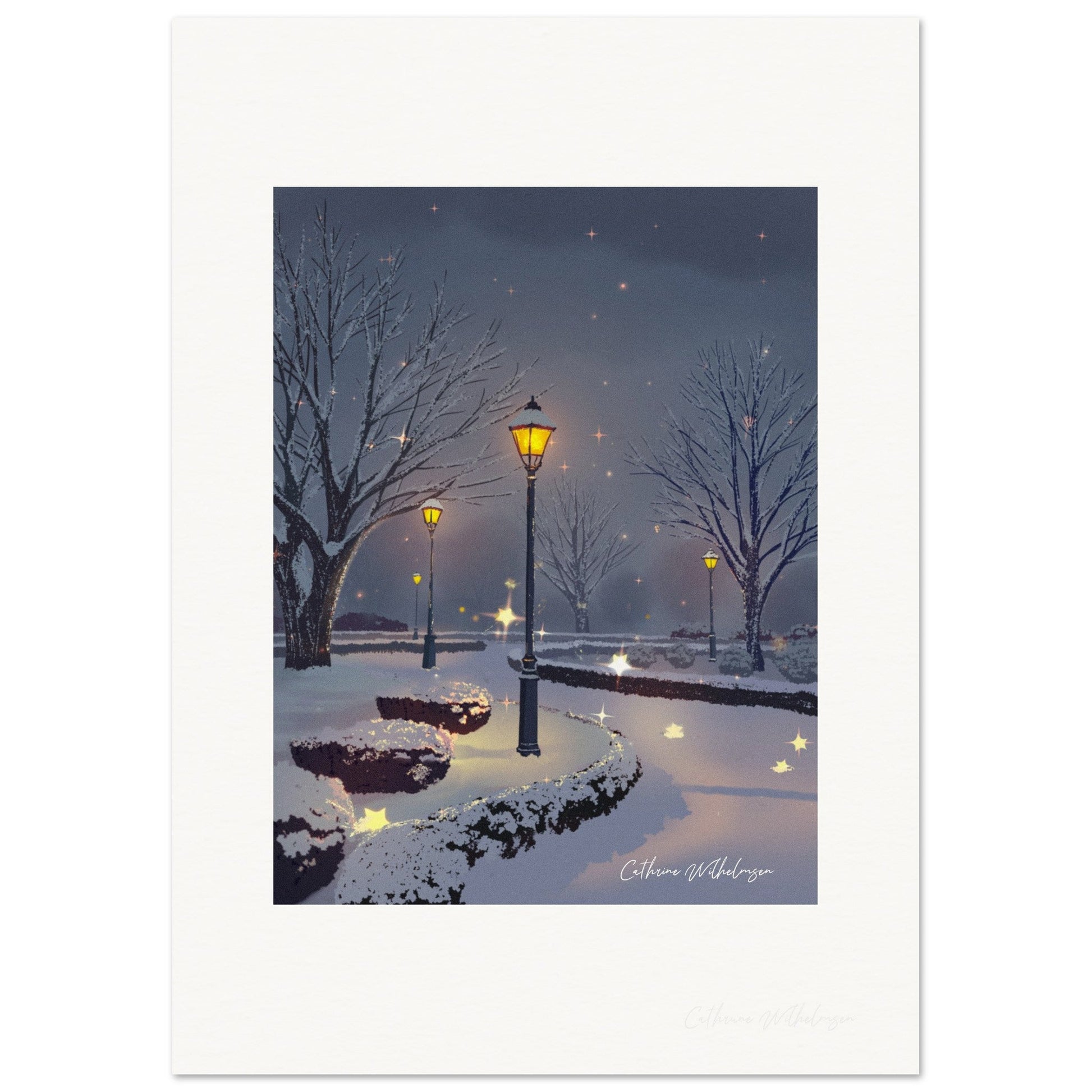 Starry Night - Kunsttrykk uten ramme - PlanetC