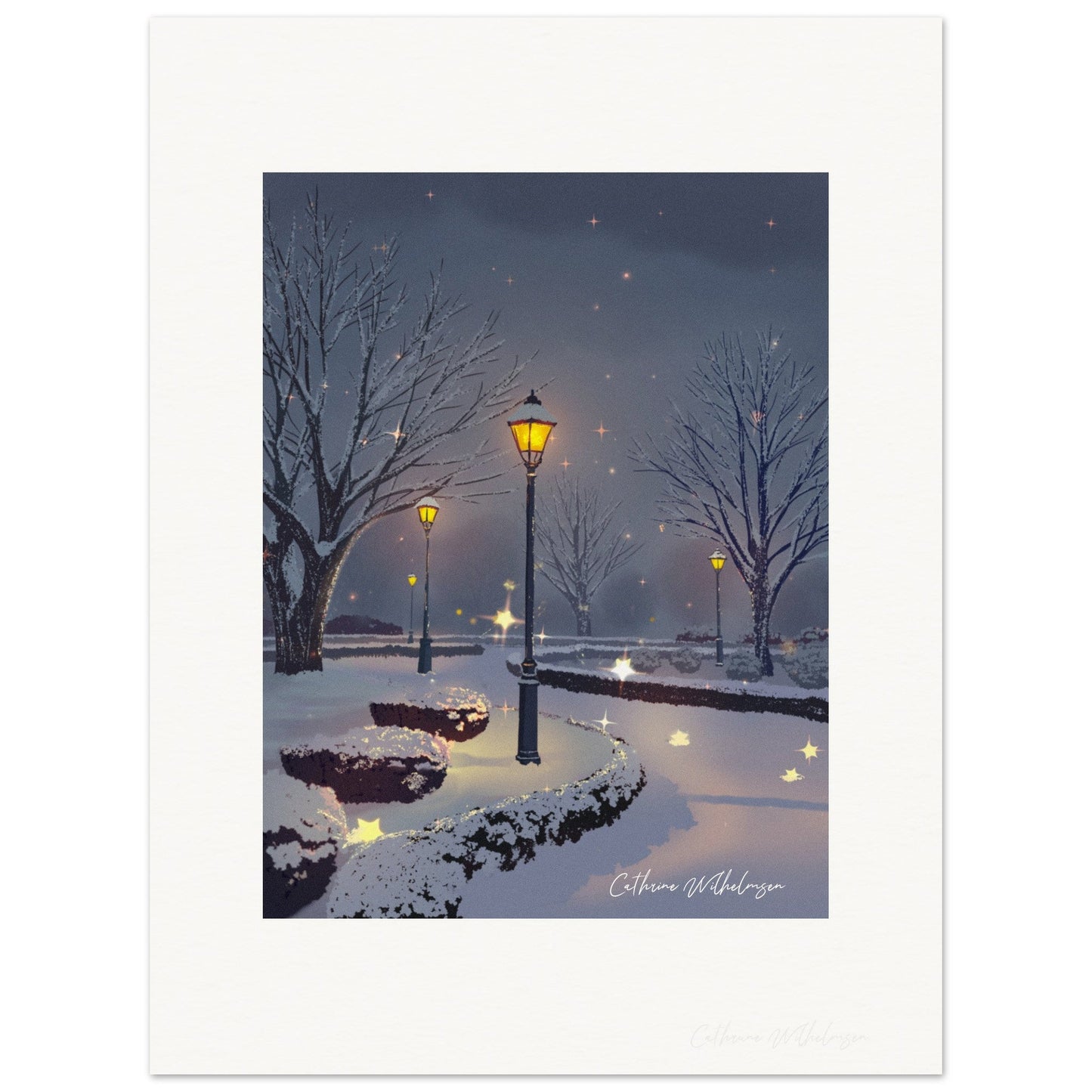 Starry Night - Kunsttrykk uten ramme - PlanetC