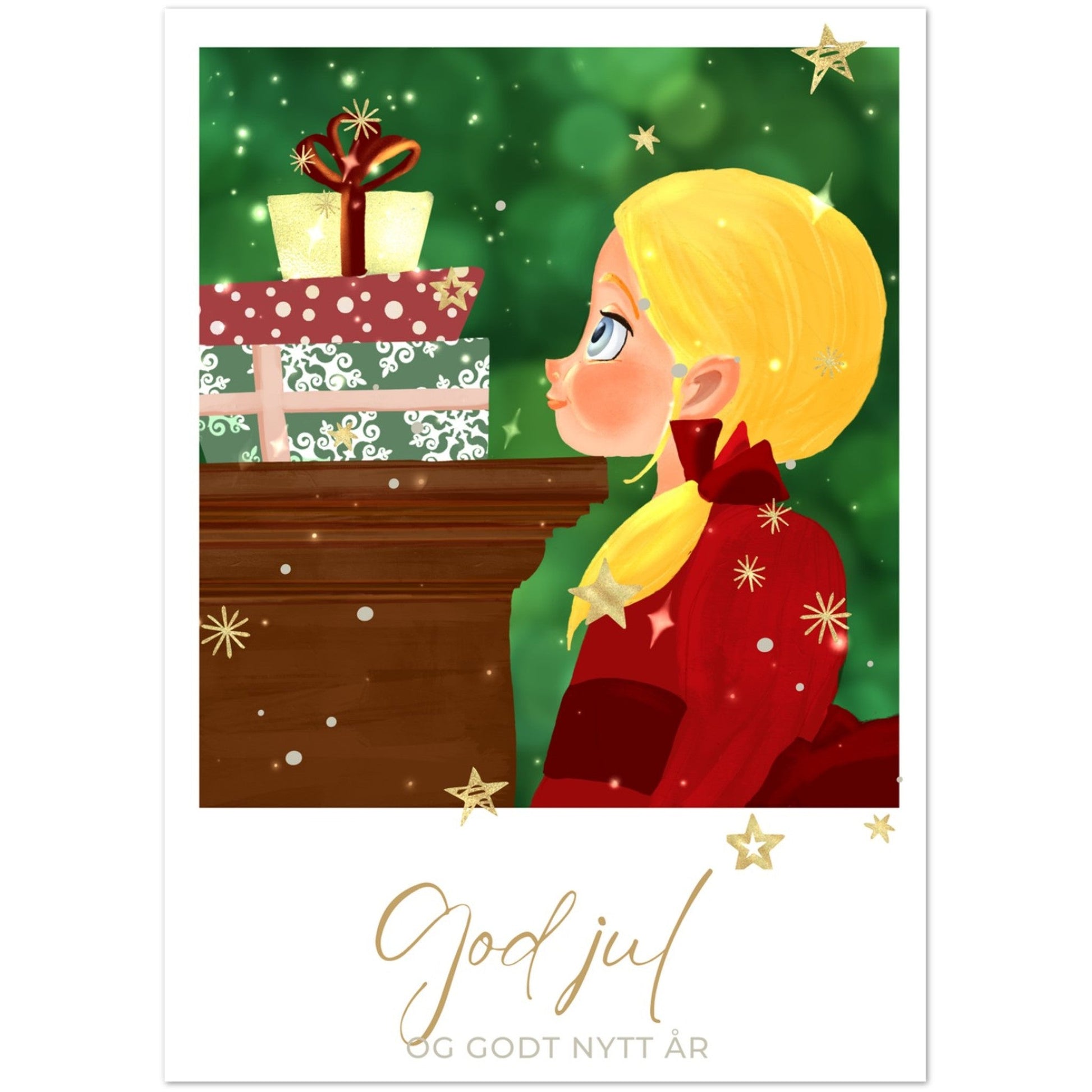 Store forventninger (Pakke med 10 julekort + inkl konvolutter) - PlanetC