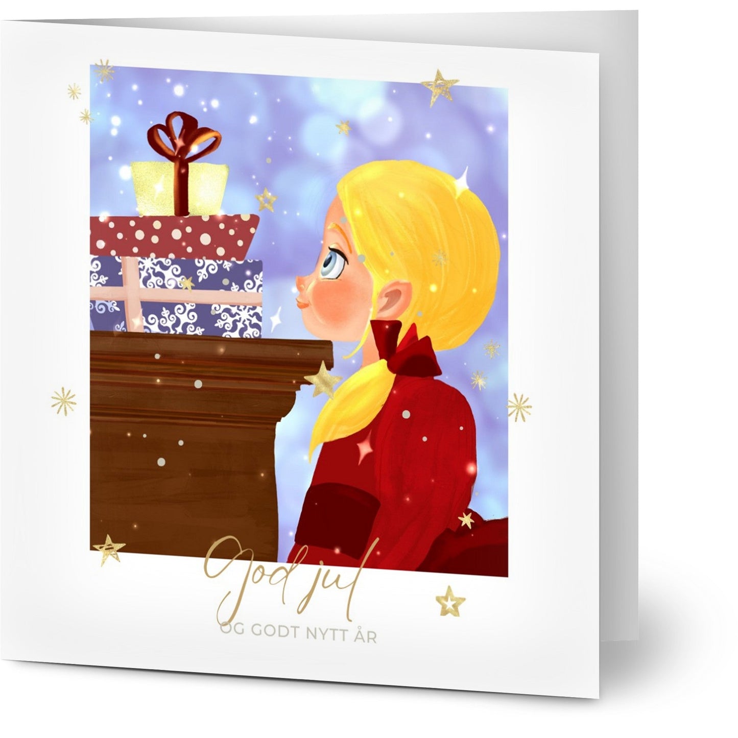 Store forventninger (Pakke med 10 julekort + inkl konvolutter) - PlanetC