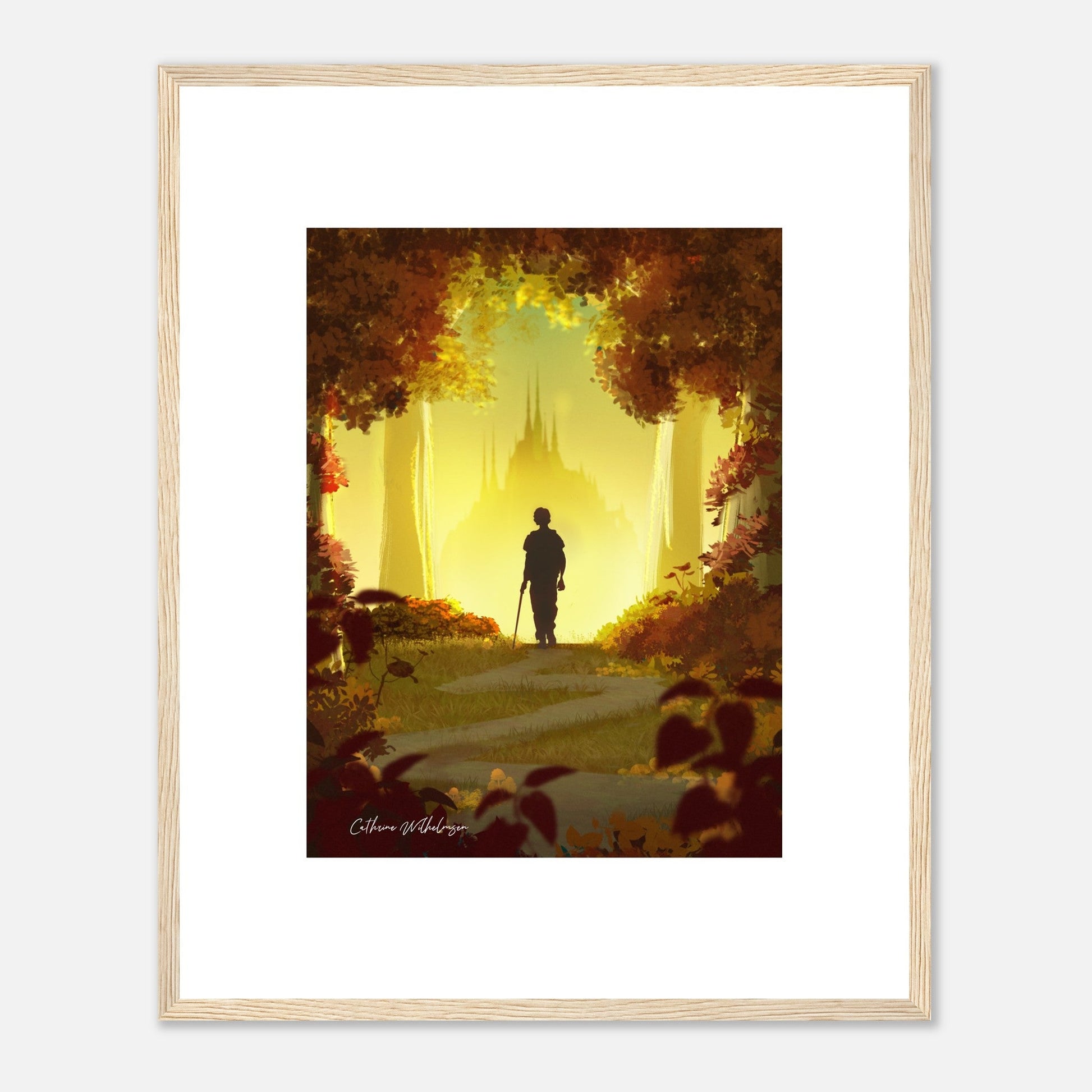 The Silent Journey - Kunsttrykk med ramme - PlanetC