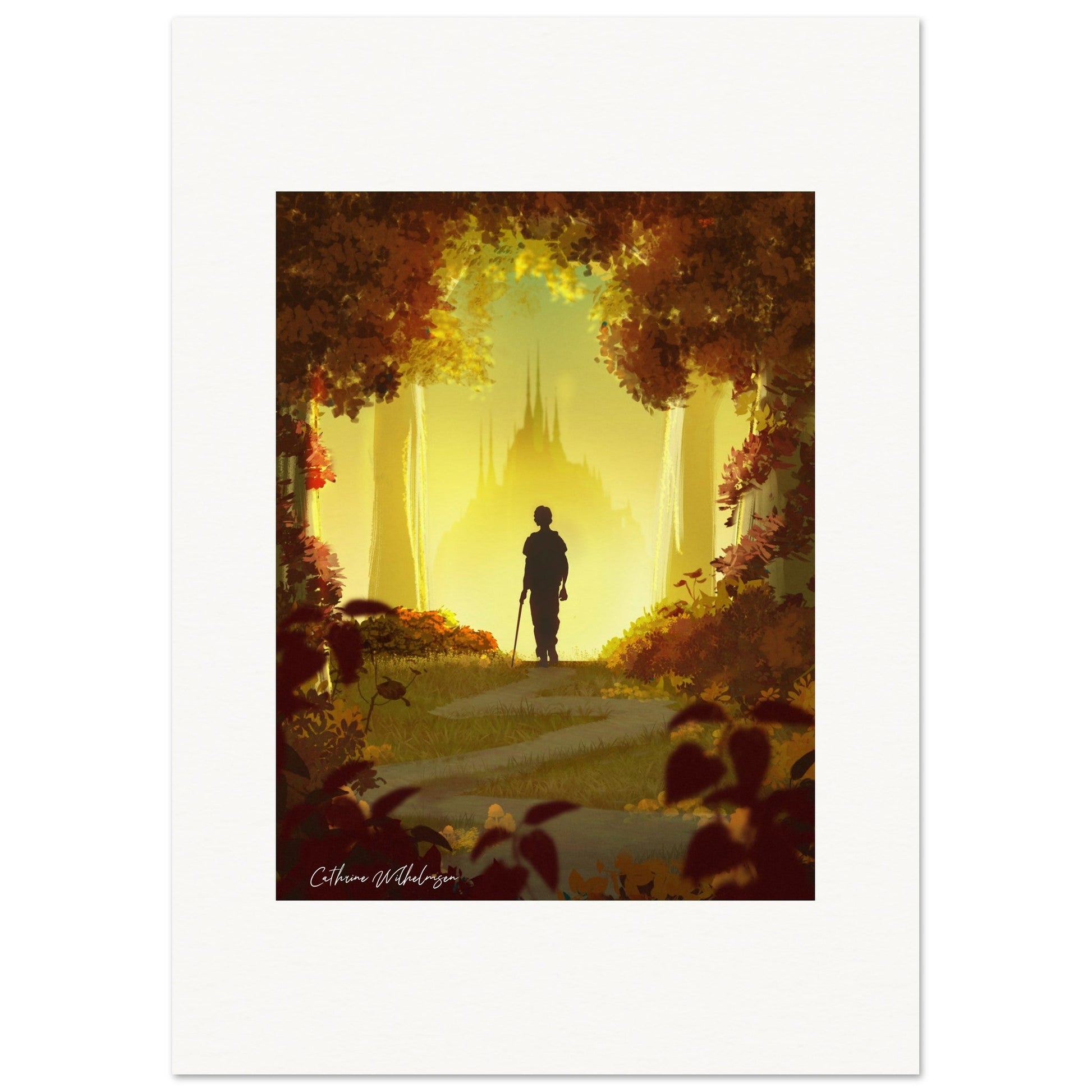 The Silent Journey – Kunsttrykk uten ramme - PlanetC