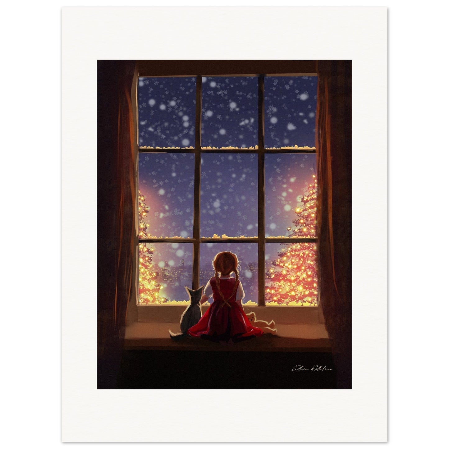 The waiting hour – Kunsttrykk - PlanetC