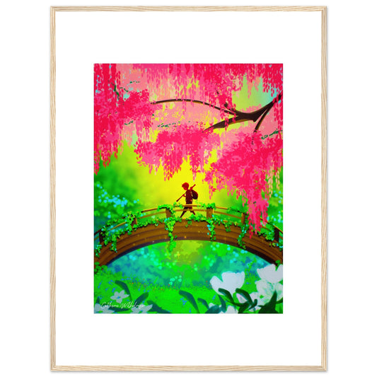 Wanderlust - Framed art print - PlanetC