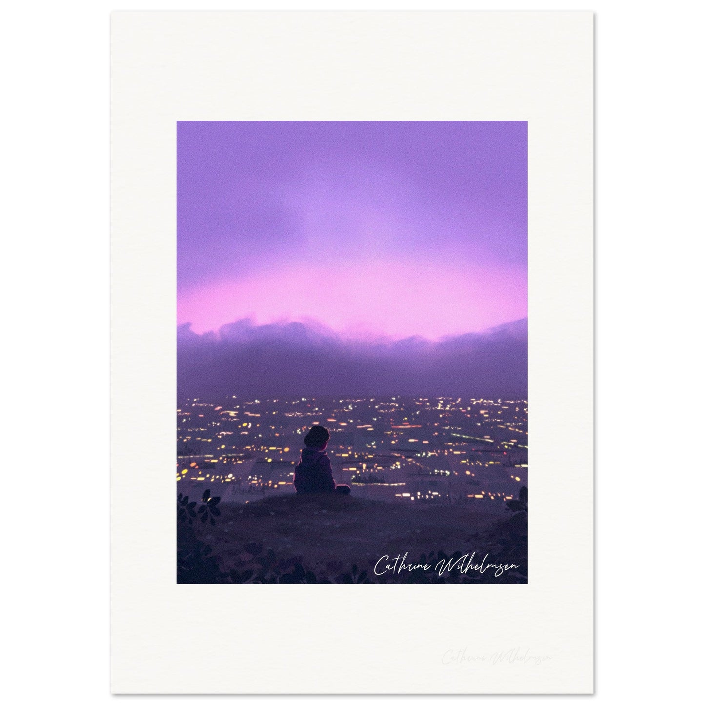 While Thinking About it - Kunsttrykk uten ramme - PlanetC