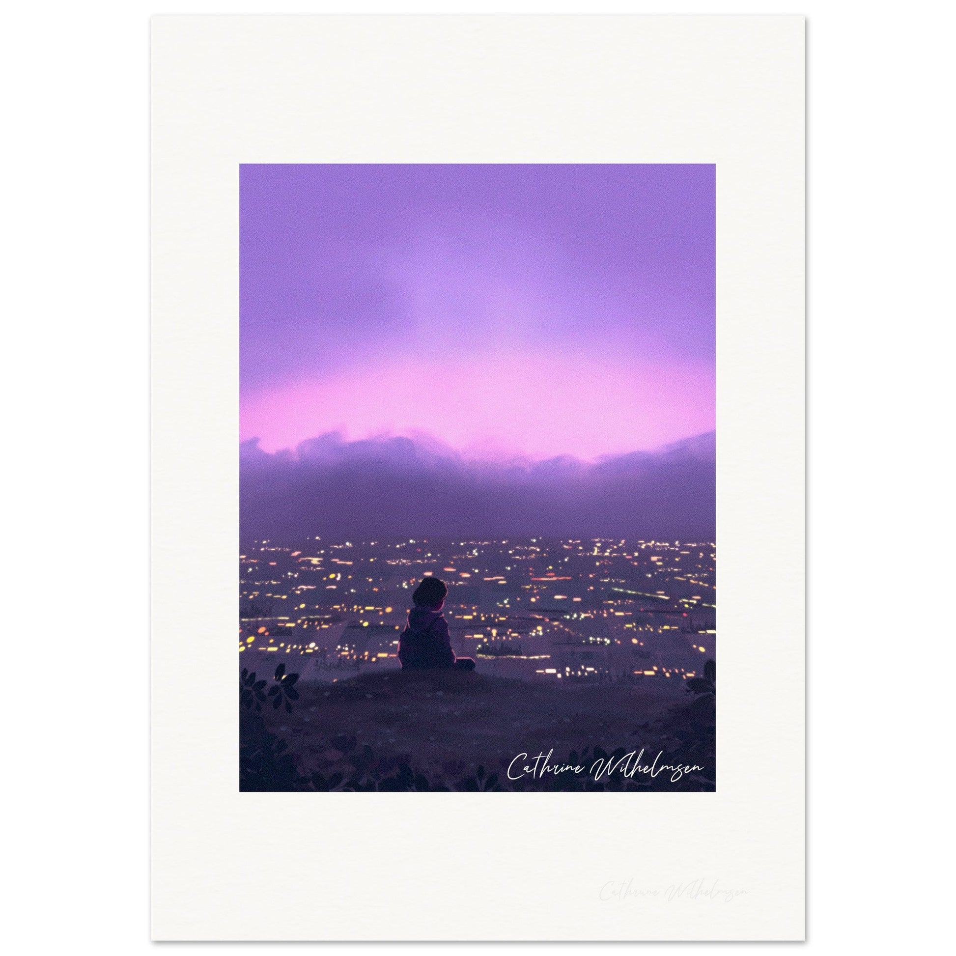 While Thinking About it - Kunsttrykk uten ramme - PlanetC